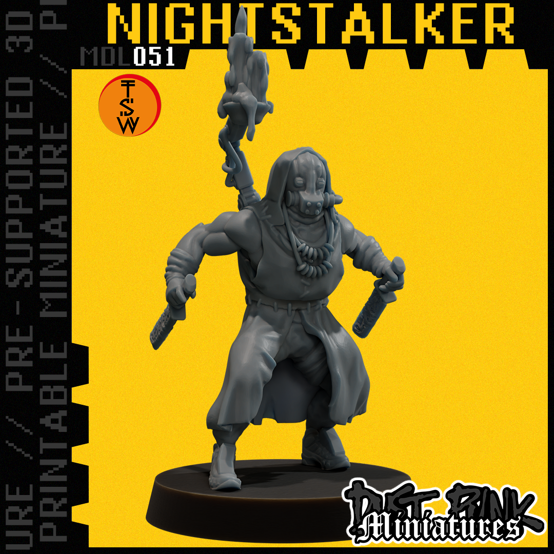 MDL051 NIGHTSTALKER [PRE-SUPPORTED]